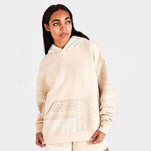 Elegant Beige Women's Hoodie